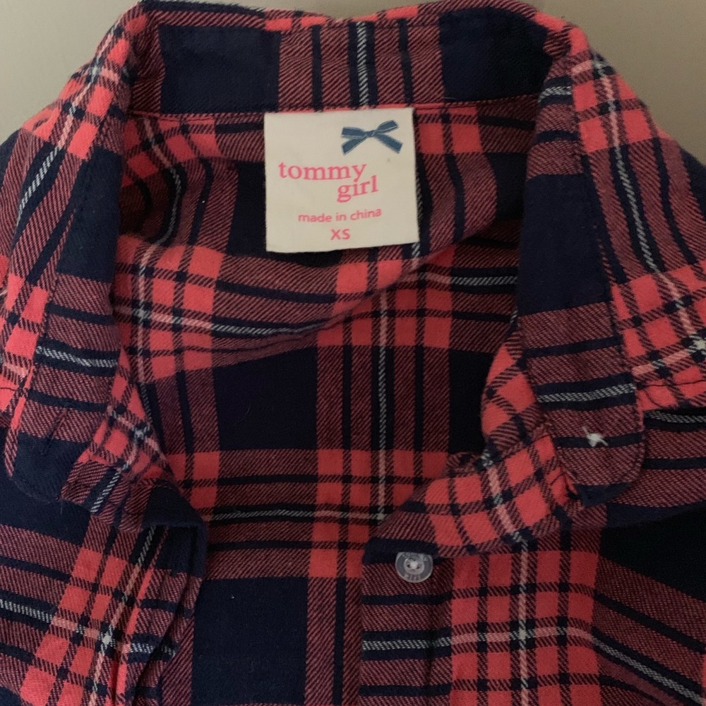 Tommy Girl flannel